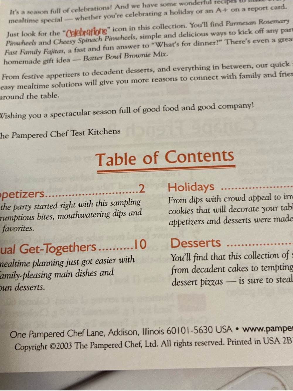 The Pampered Chef cookbooks Seasons Best lot of 6 1999-2007 - Picture 9 of 12